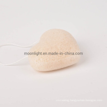 Organic Skincare Natural Heart Shape Facial Konjac Sponge